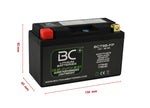 BC Lithium Batteries BCT9B-FP Batteria Moto Litio LiFePO4, 0,7 kg, 12V, YT7B-BS / YT9B-BS - BC Battery Italian Official Website
