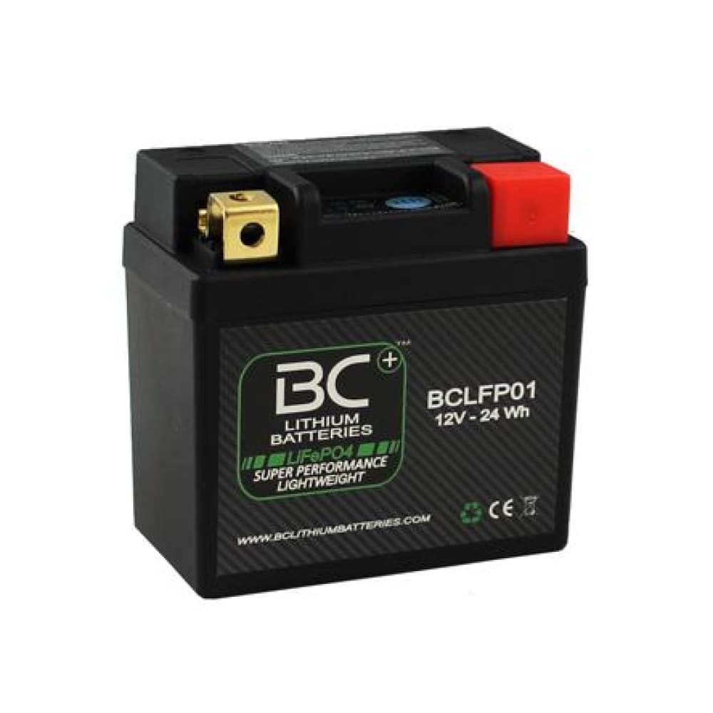 BC Lithium Batteries BCLFP01 Batteria Moto Litio LiFePO4, 0,4 kg, 12V, LFP01 - BC Battery Italian Official Website