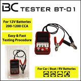 BC Tester BT-01 - BC Battery Italian Official Website
