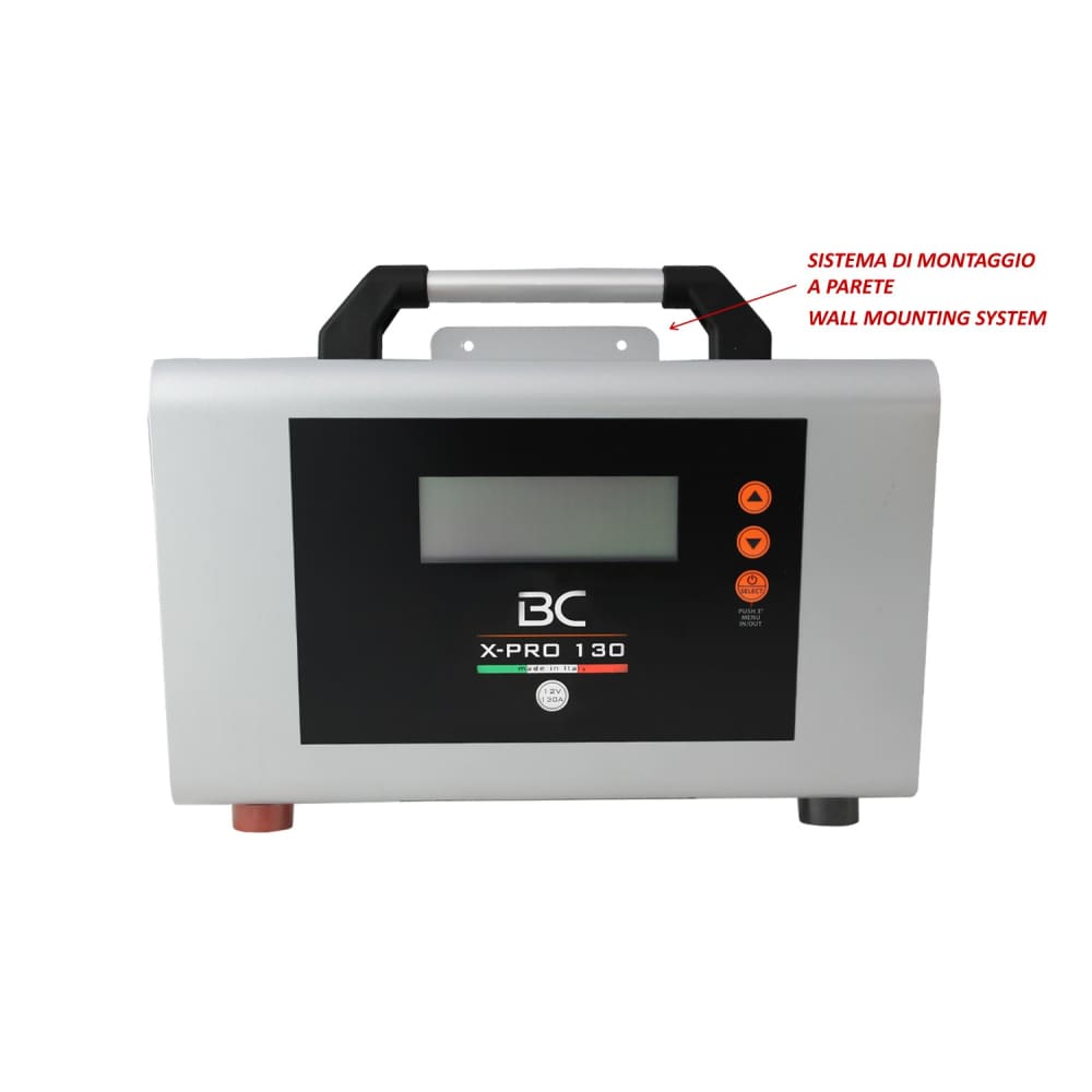 Caricabatteria e Stabilizzatore Professionale con Modalità Showroom 12V 130A - BC X-PRO 130 - BC Battery Italian Official Website