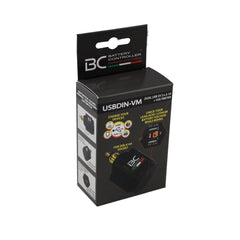 Caricabatteria USB Doppio con Voltmetro per Prese Accensigari BMW (12mm) - BC Battery Italian Official Website